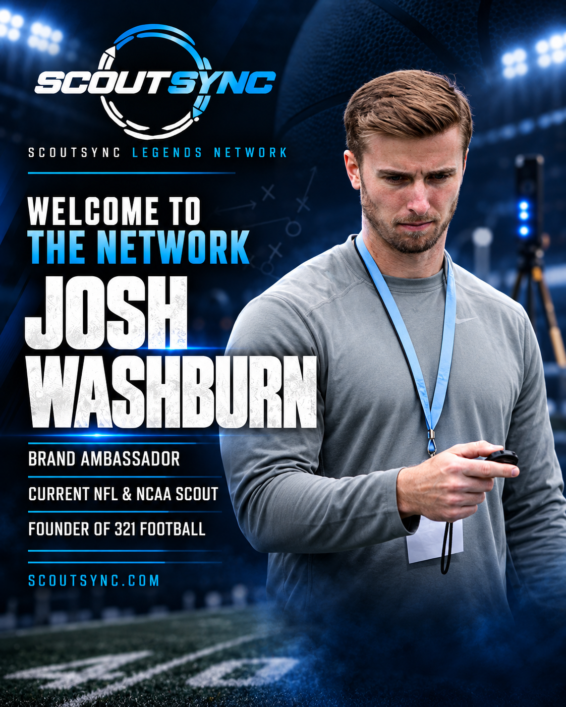 From the Film Room to the Front Office: Welcome Josh Washburn to the ScoutSync Legends Network