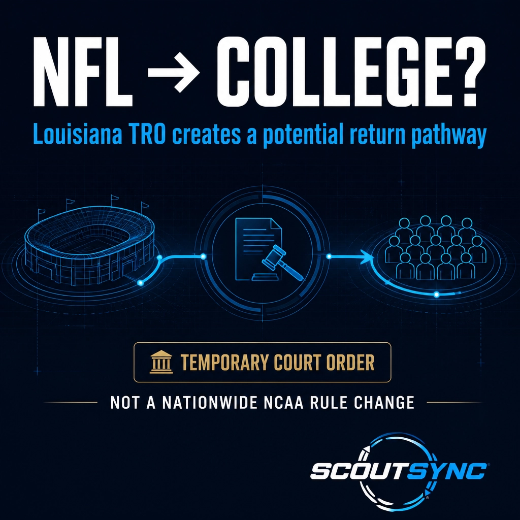 Can NFL Players Return to College Football? What the 2026 Eligibility Ruling Means