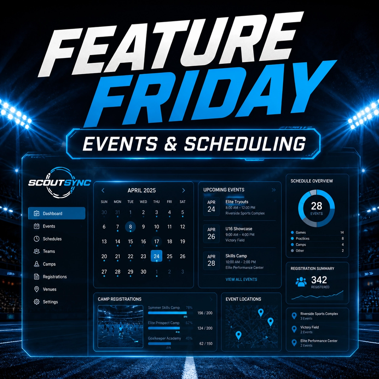Feature Friday: Stop Juggling, Start Organizing : Events & Scheduling on ScoutSync